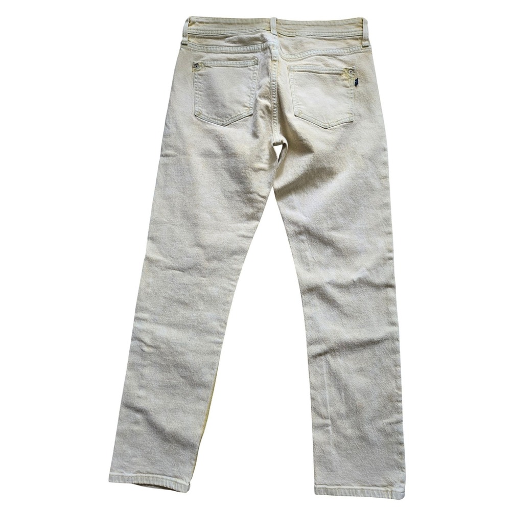 Pilcro Anthropologie Slim Boyfriend Jeans Yellow Denim Size 28 - Picture 5 of 9